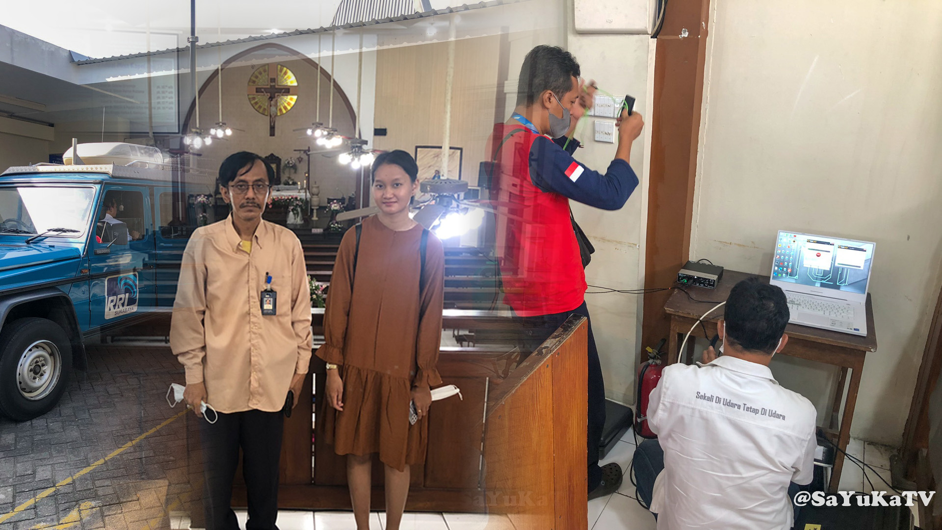 Siaran Langsung Perayaan Ekaristi bersama Radio Republik Indonesia (RRI)